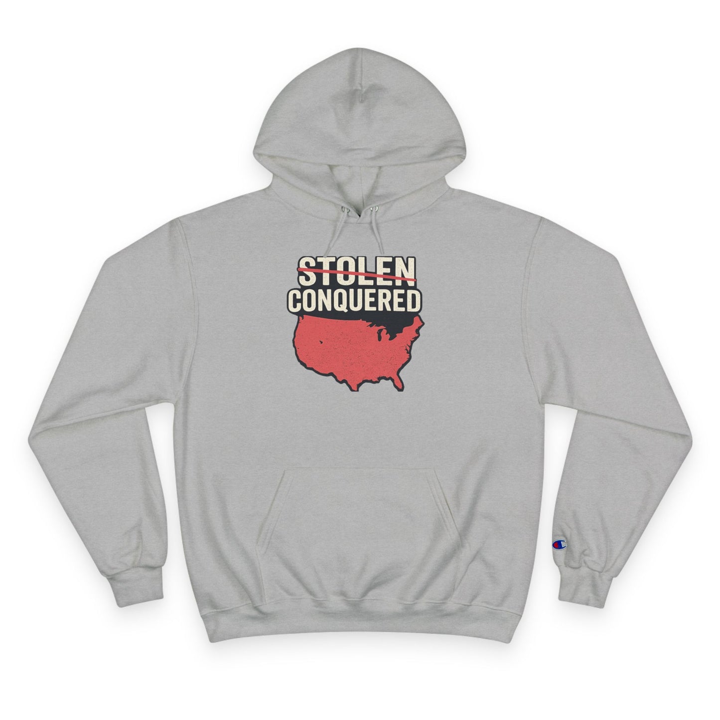 Stolen Conquered USA Champion Brand Hoodie