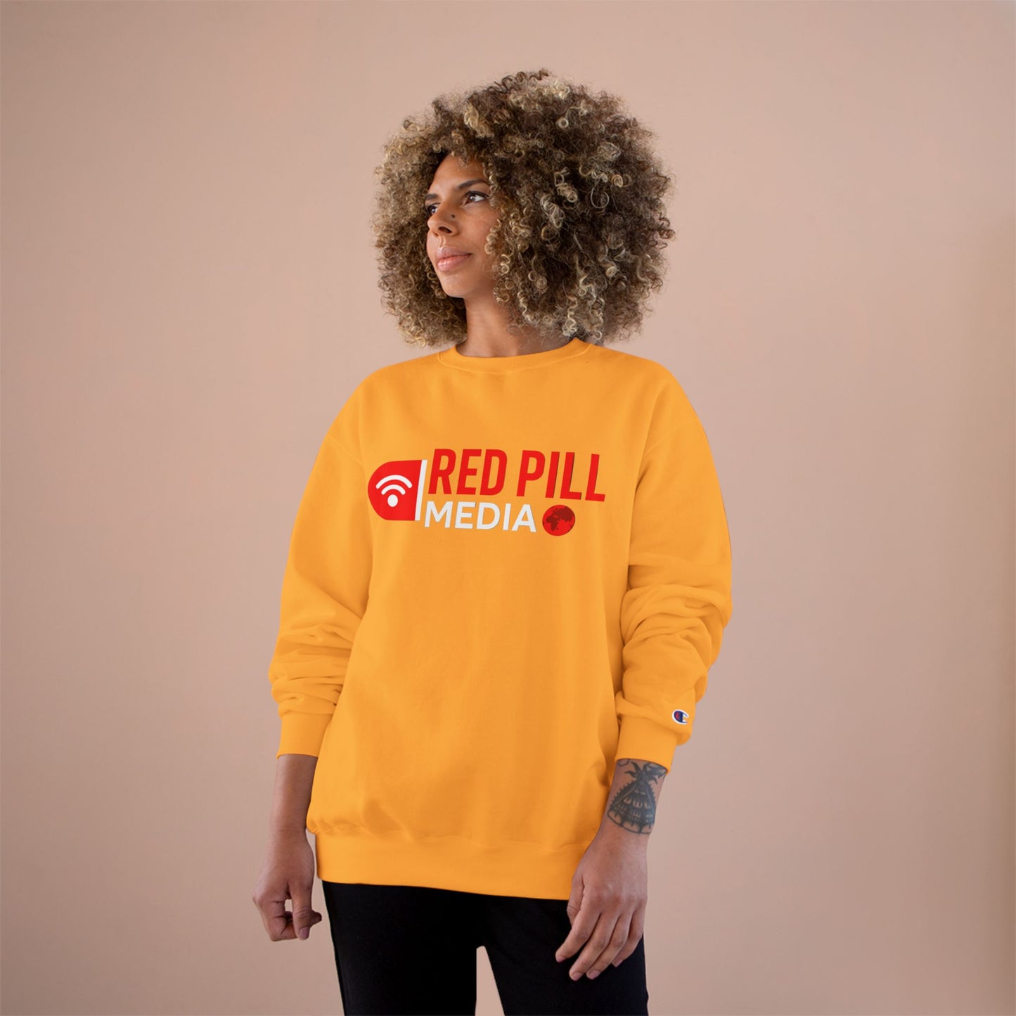 Red Pill Media Champion Brand Sweatshirt