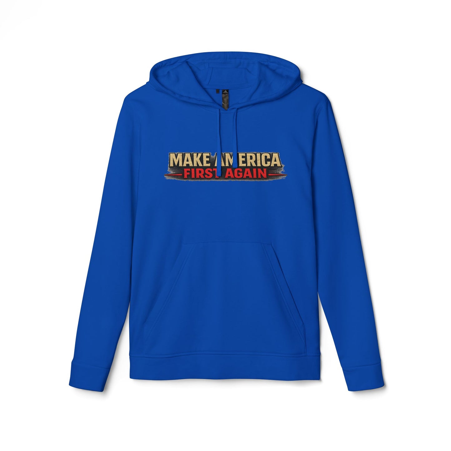 "Make America First Again" America First Is Not A Slogan - It's A Standard Adidas Brand Hoodie