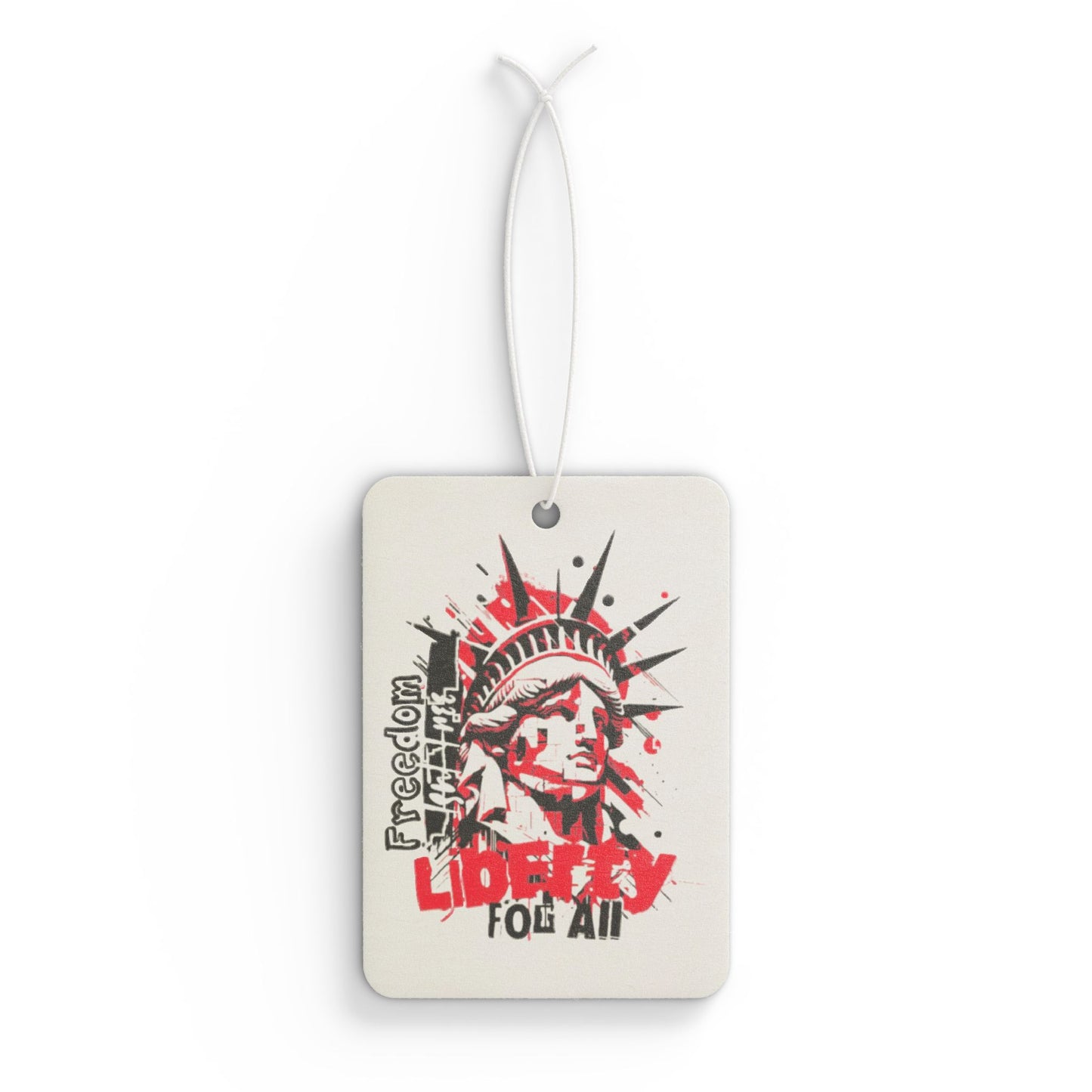 Freedom Isn't Free Liberty For All -Patriotic Scented Ornament