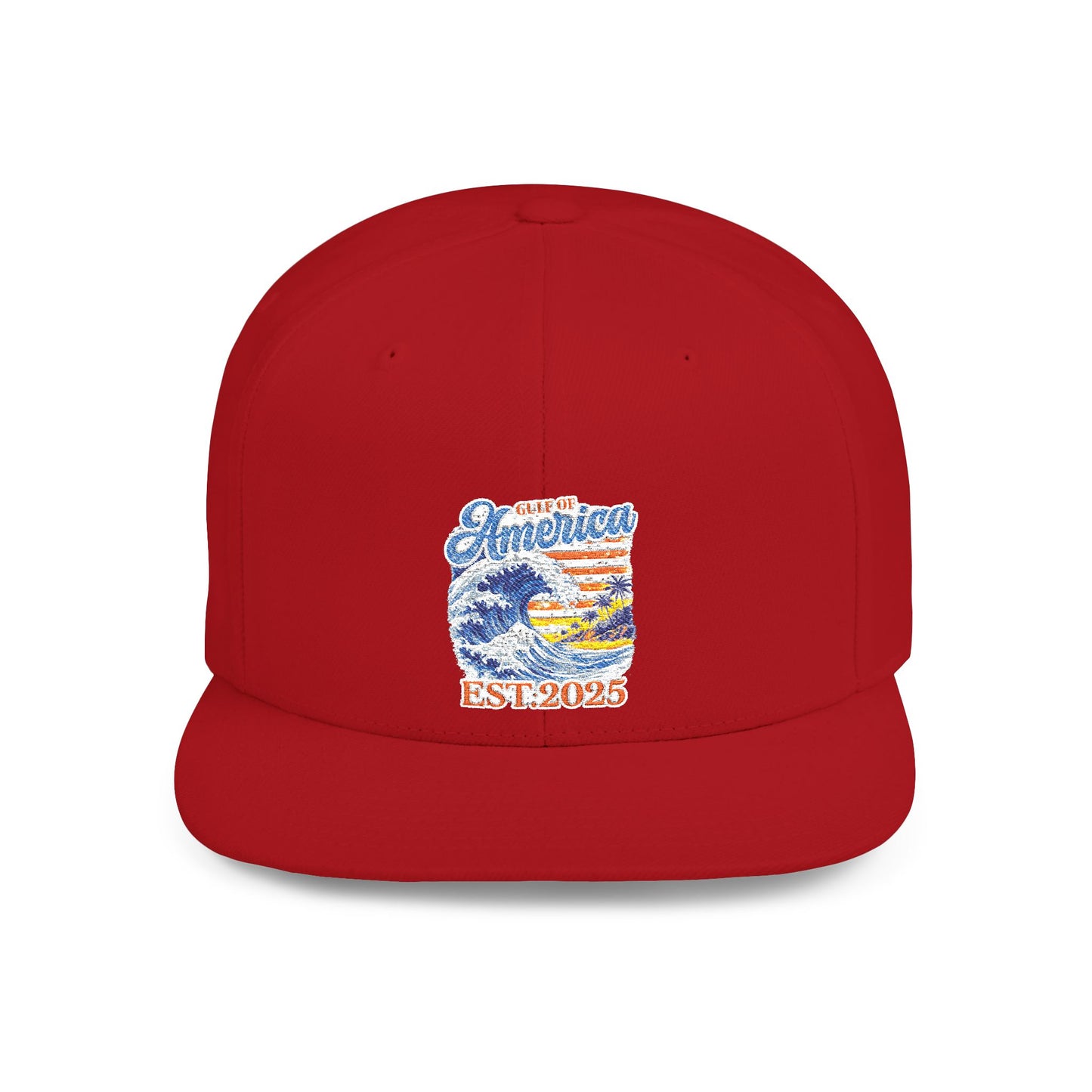 Gulf of America Est. 2025 Waves Snapback Hat