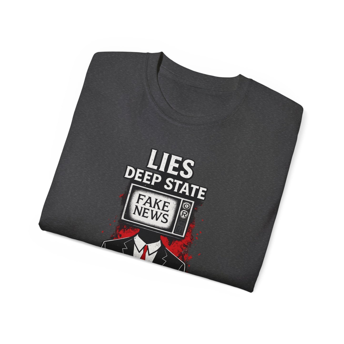 Fake News Political Statement Gildan Brand T-Shirt