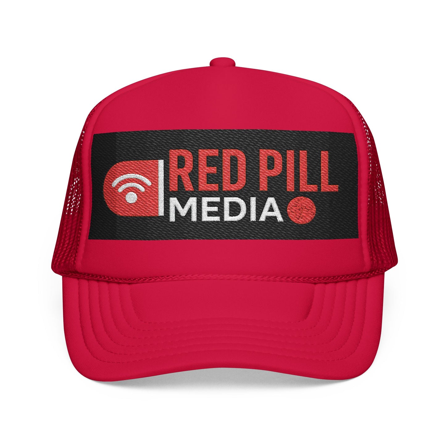 Red Pill Media Embroidered Foam Trucker Hat