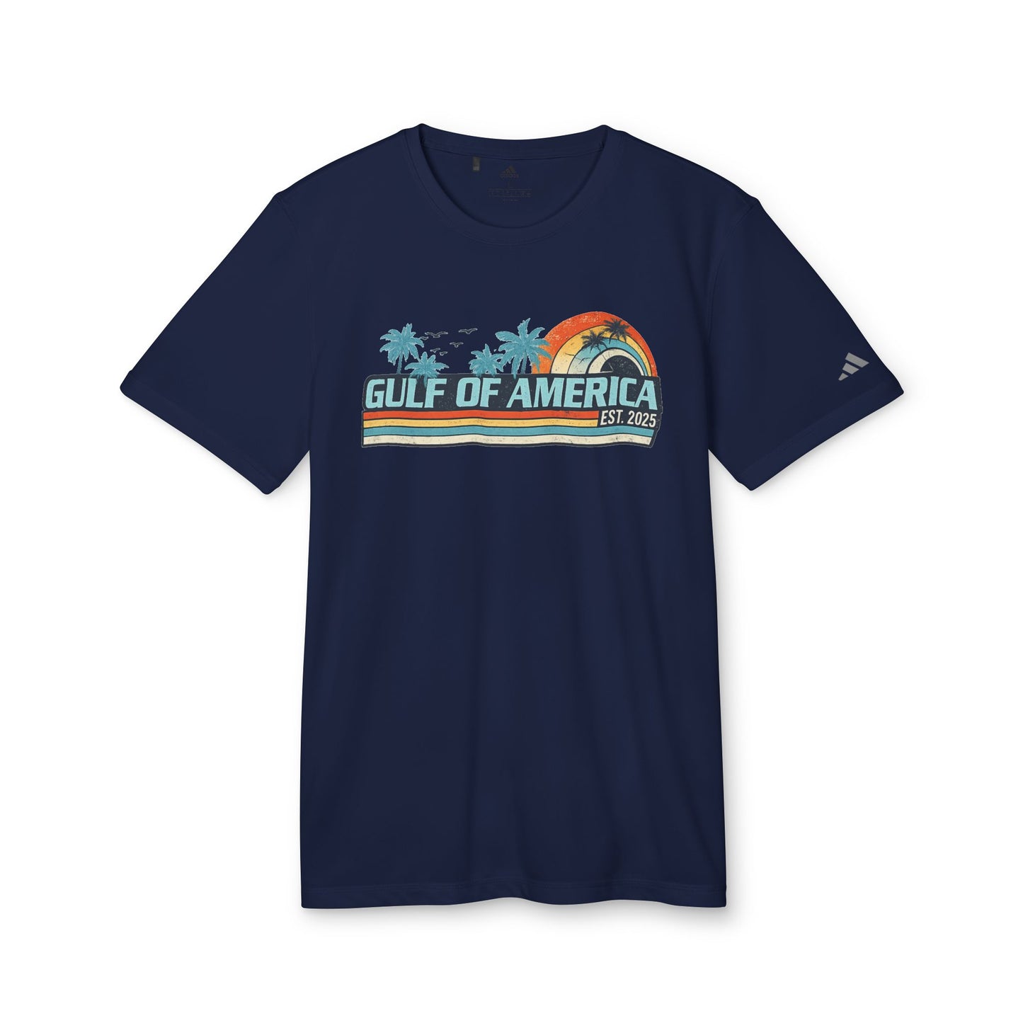 Gulf of America Vintage Adidas Brand T-Shirt