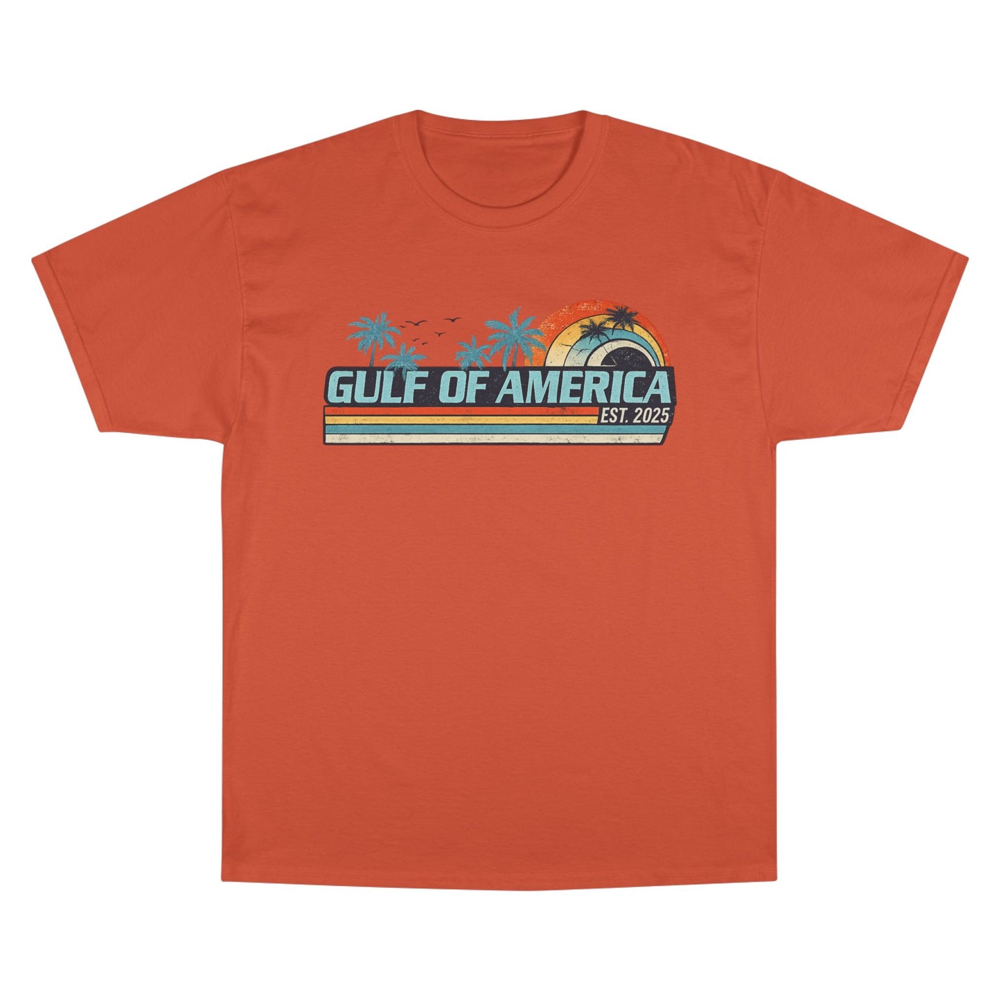Gulf of America Vintage Champion Brand T-Shirt