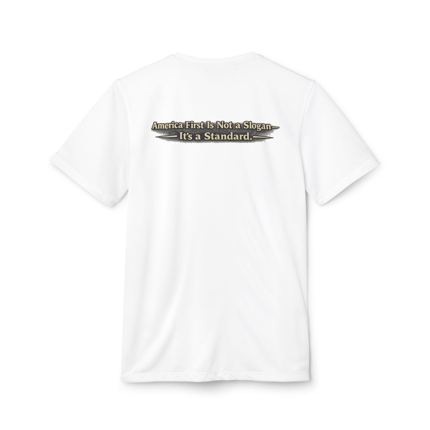 "Make America First Again" Book Merch Adidas Brand T-Shirt