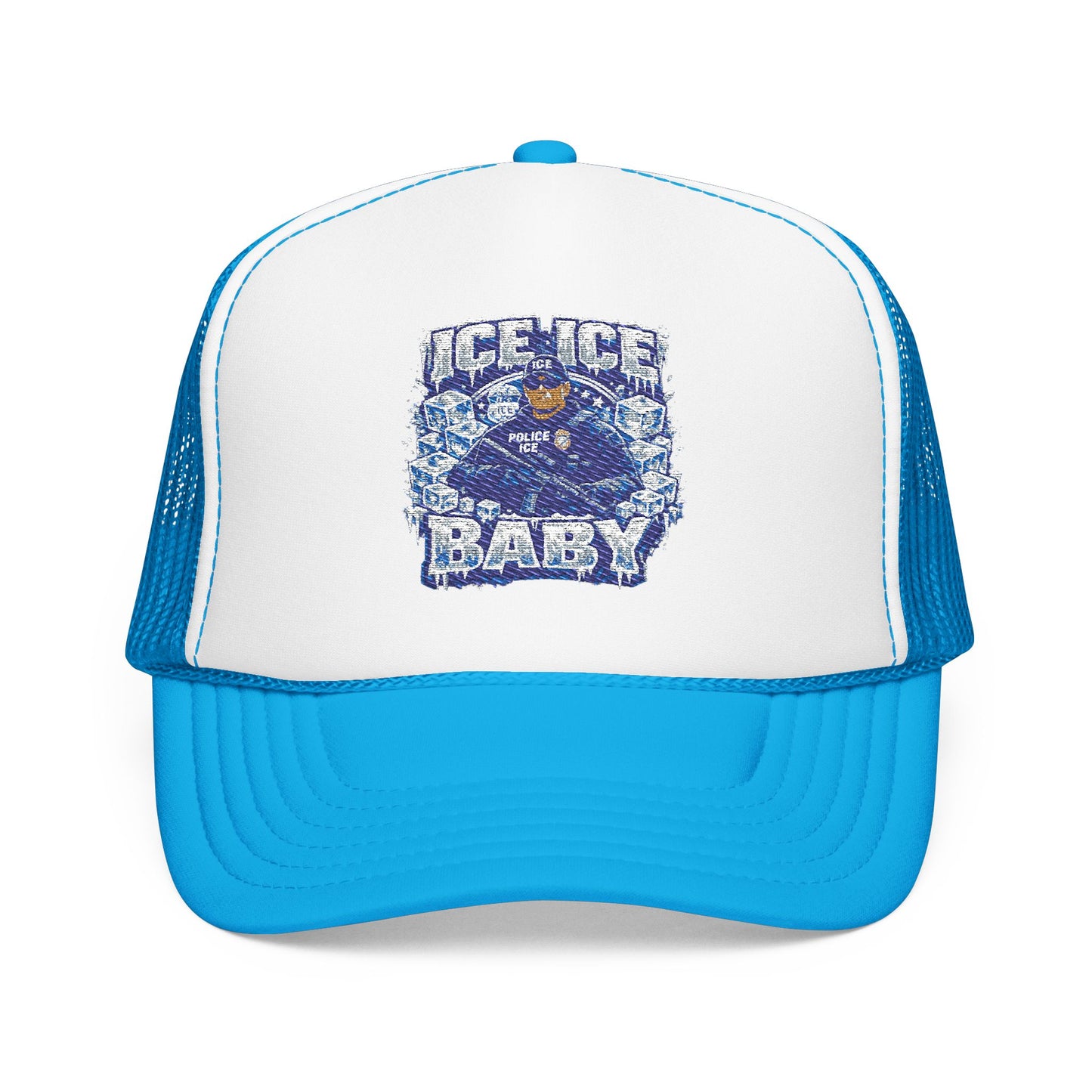 Ice Ice Baby ICE Agent Trucker Hat