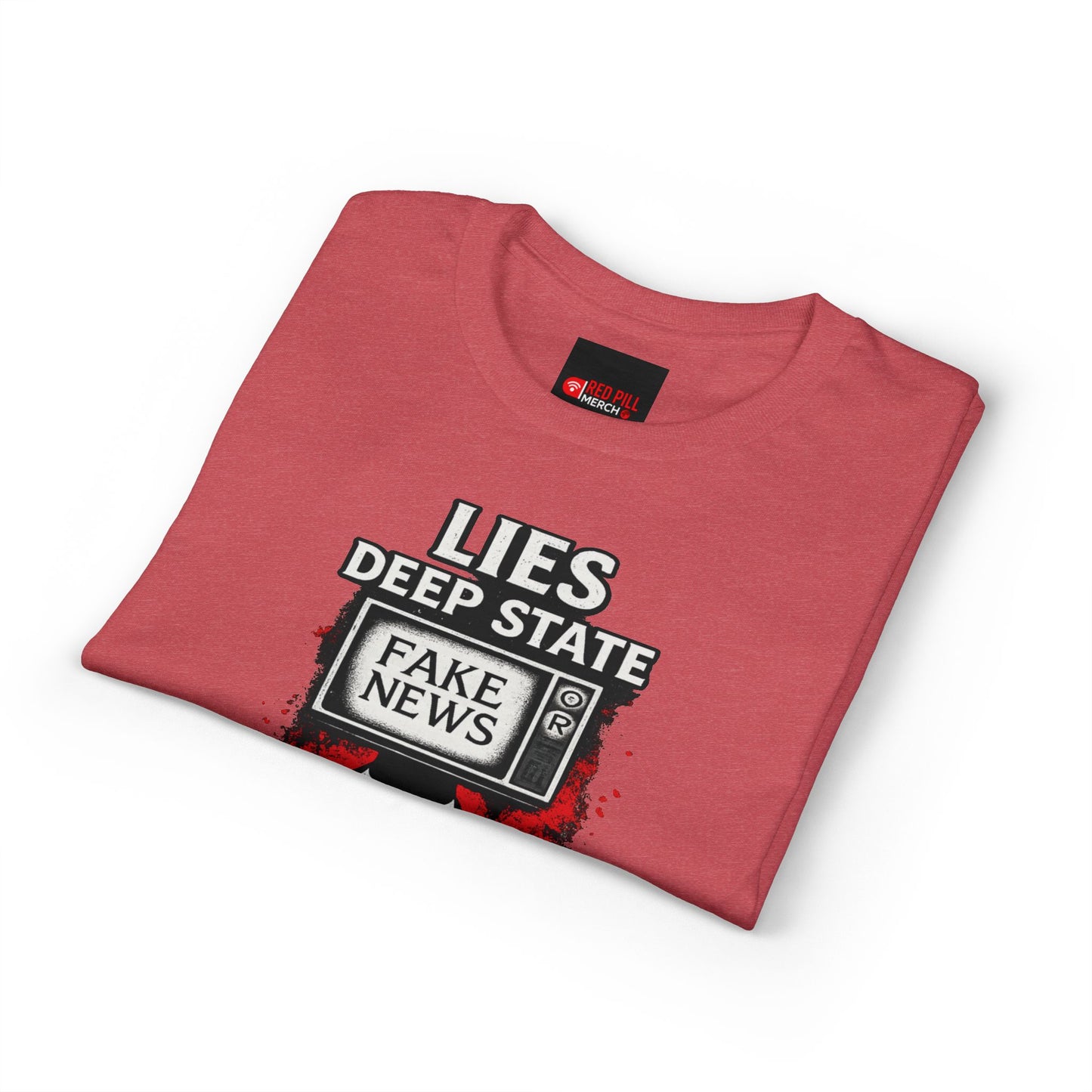 Fake News Political Statement Gildan Brand T-Shirt