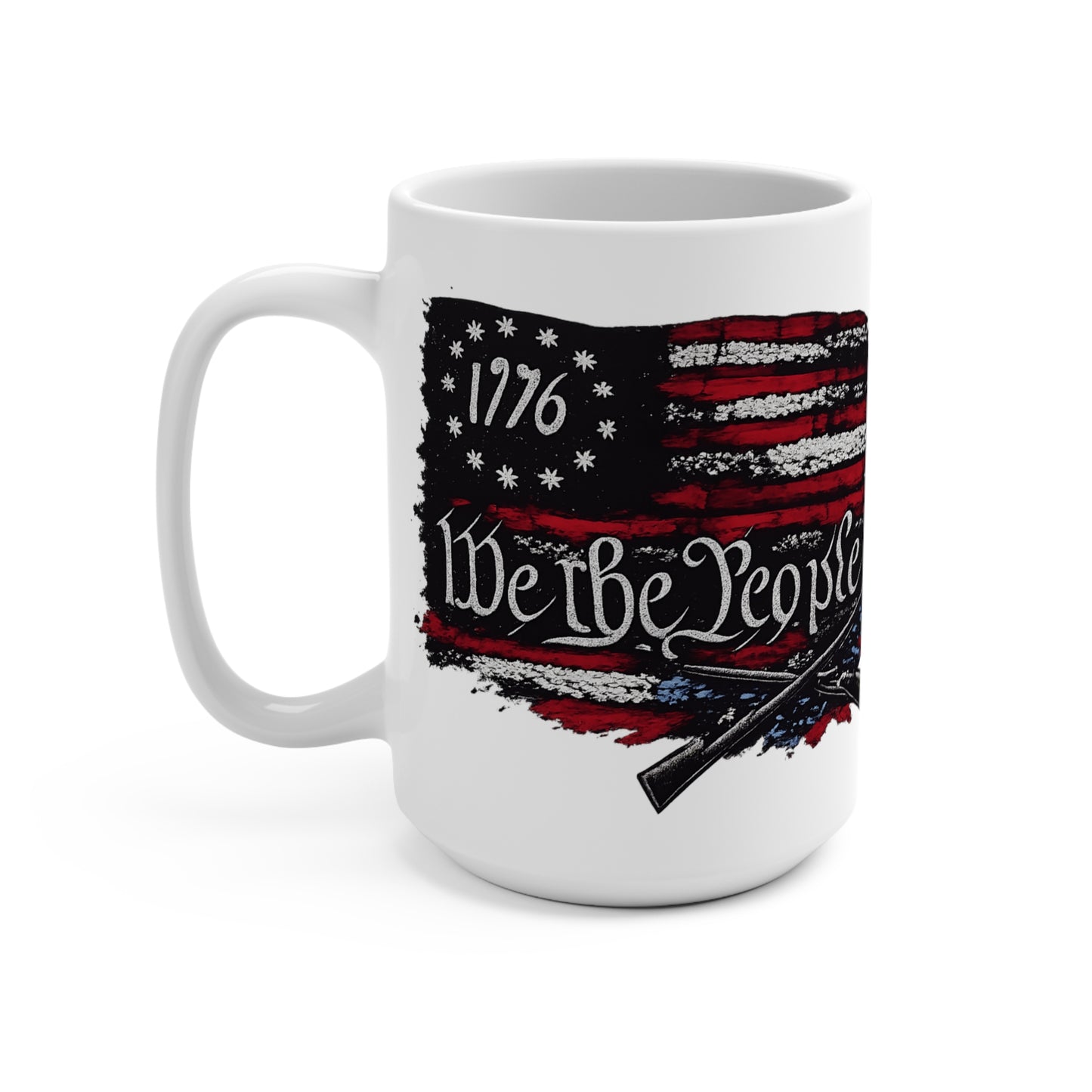 We the People 1776 Flag Coffee Mug