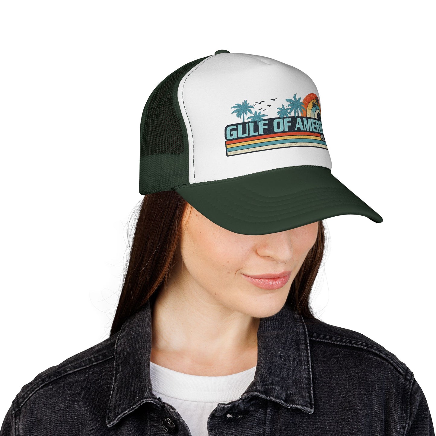 Gulf of America Vintage Trucker Cap