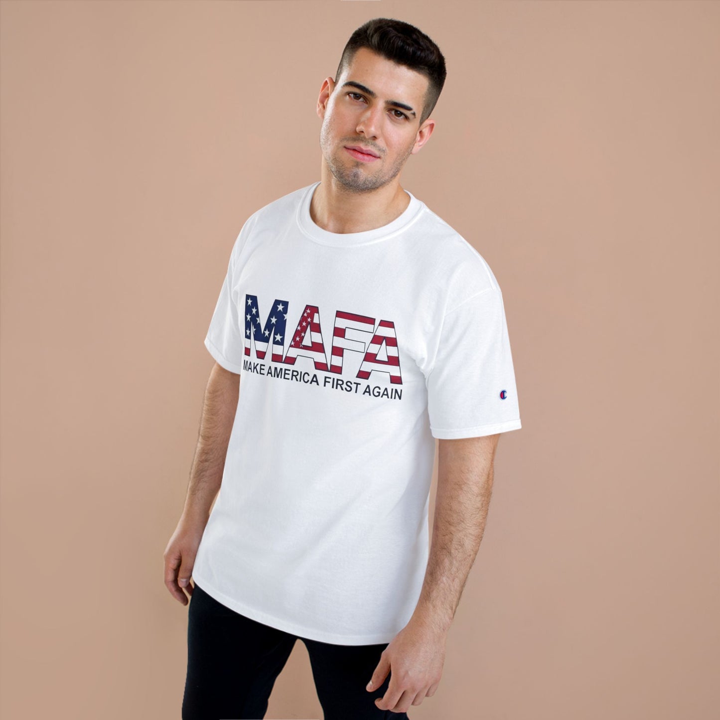 M.A.F.A "Make America First Again" Champion Brand T-Shirt