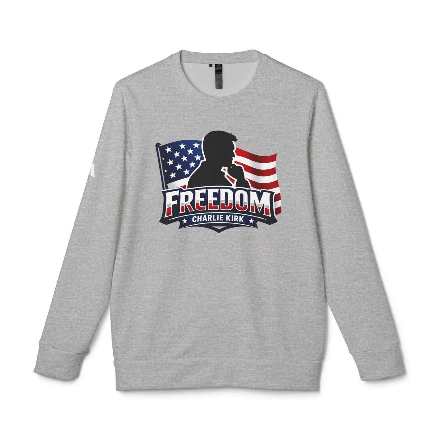 Charlie Kirk Freedom Crewneck Adidas Sweatshirt