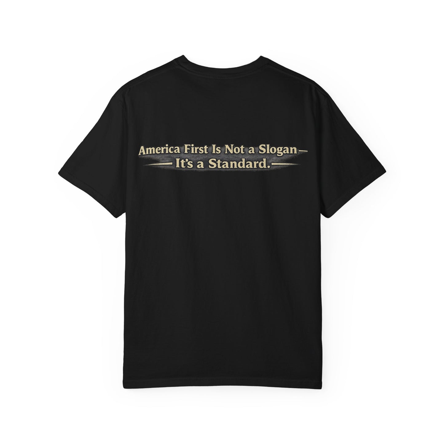 "Make America First Again" Book Merch Comfort Color Brand T-Shirt