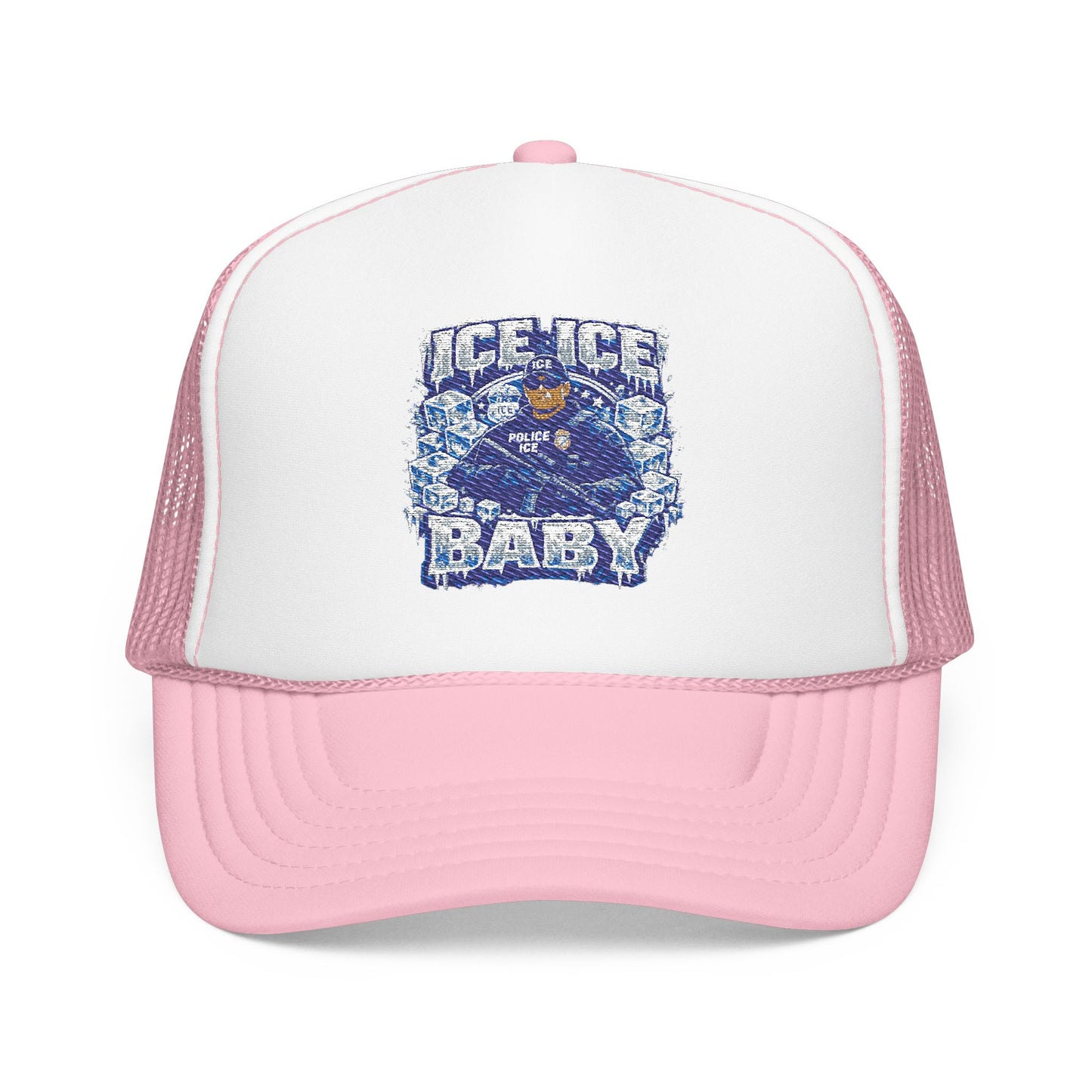 Ice Ice Baby ICE Agent Trucker Hat