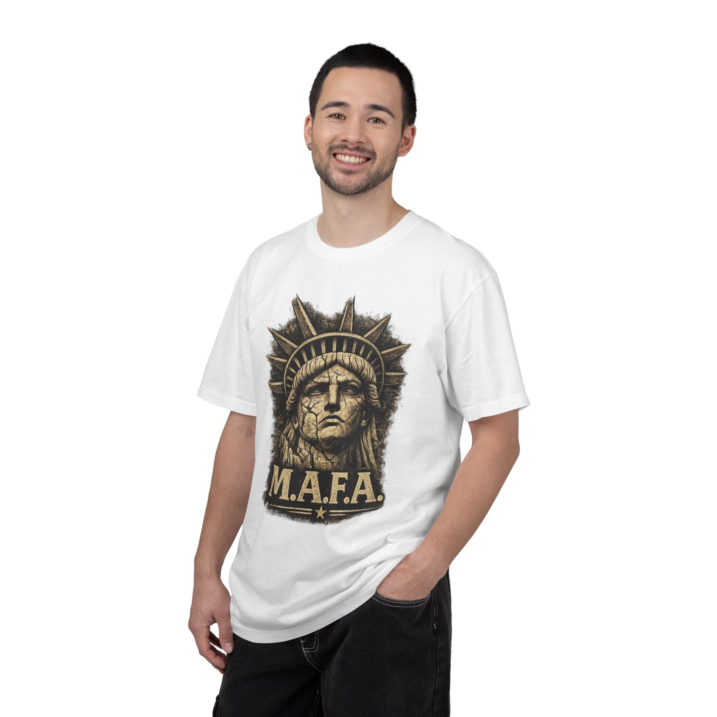 M.A.F.A. Statue Of Liberty  "Sovereignty Security Prosperity " Comfort Color Brand T-Shirt