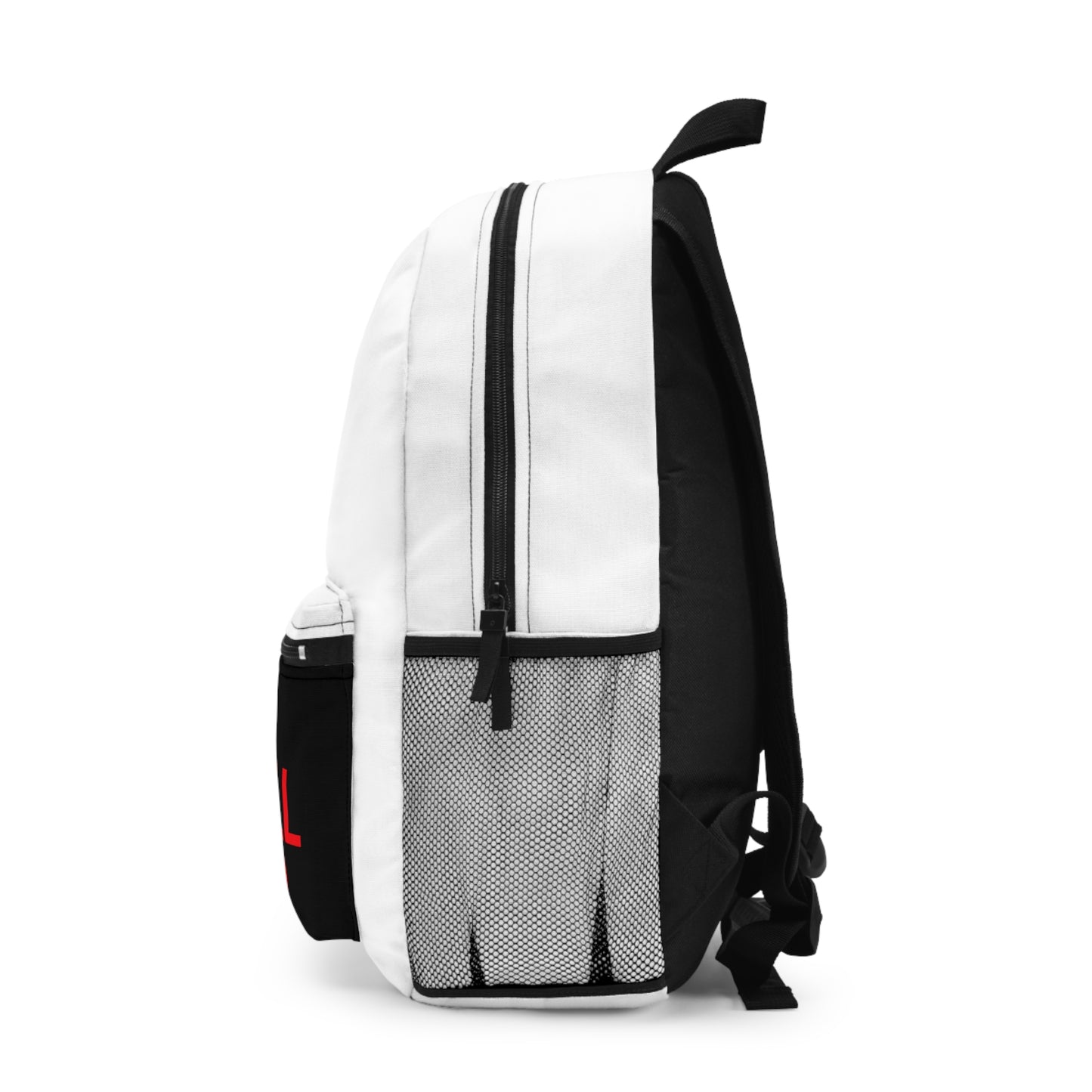 Red Pill Media Logo Backpack — Branded Logo School & Travel Bag