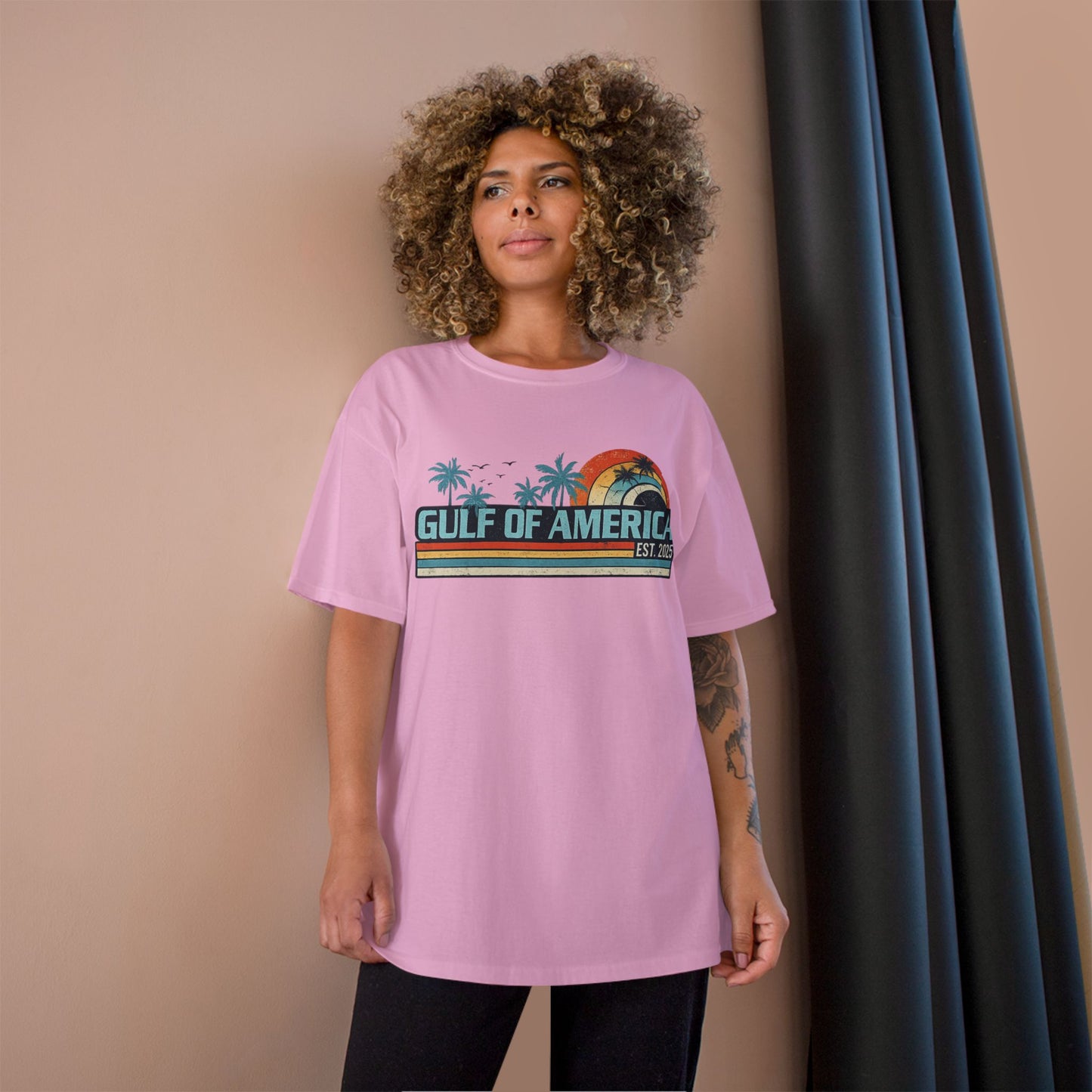 Gulf of America Vintage Champion Brand T-Shirt