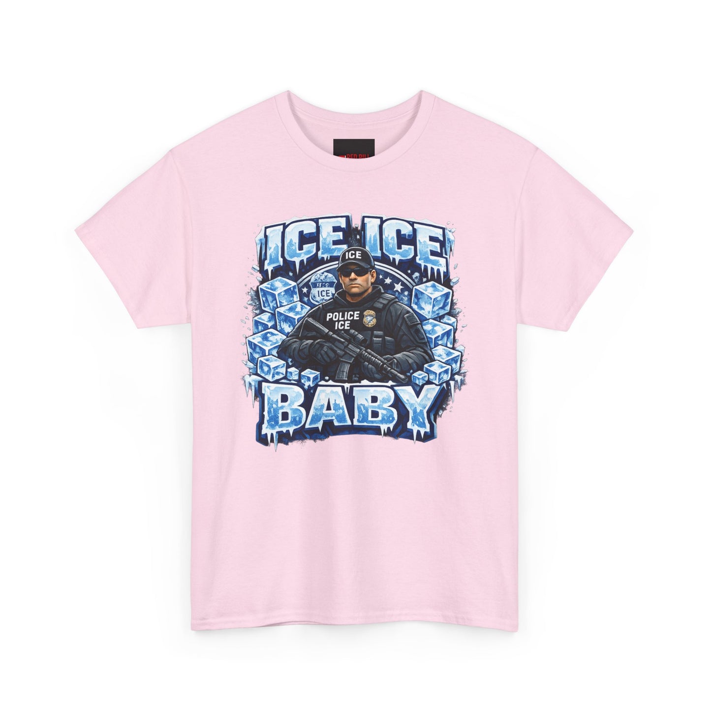 Ice Ice Baby ICE Agent Gildan Brand T-Shirt