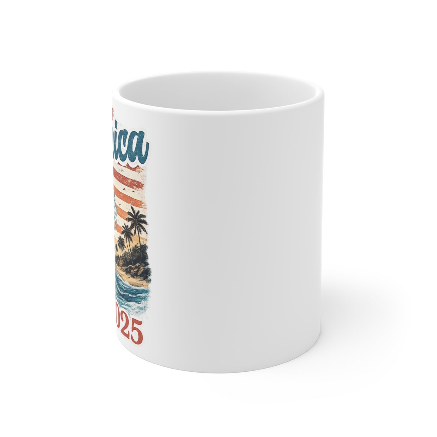 Gulf of America Est. 2025 Waves 11oz Coffee Mug
