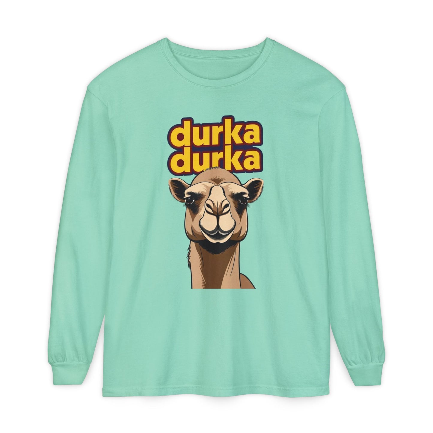 "Durka Durka" Camel Gildan Brand Long Sleeve Tee