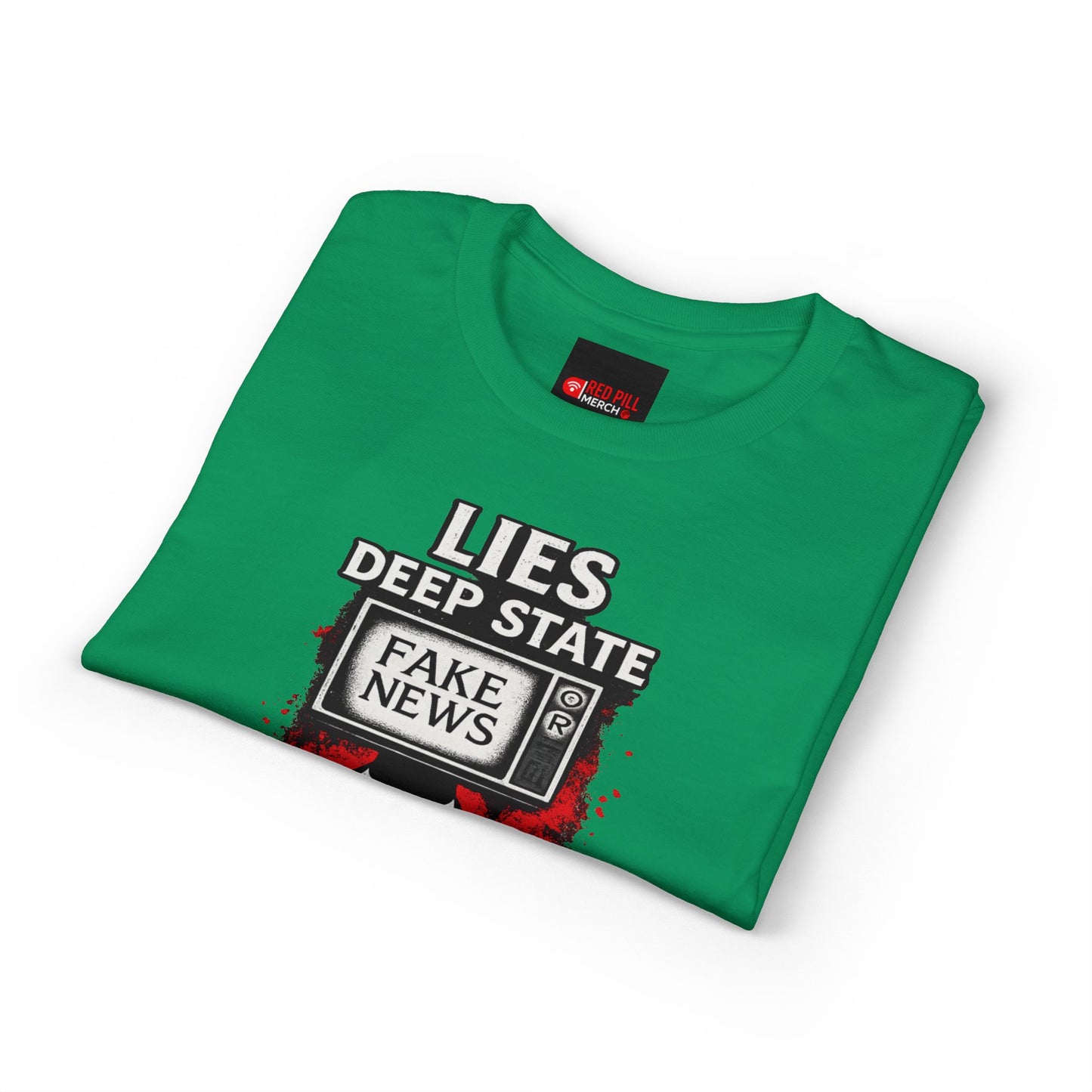 Fake News Political Statement Gildan Brand T-Shirt