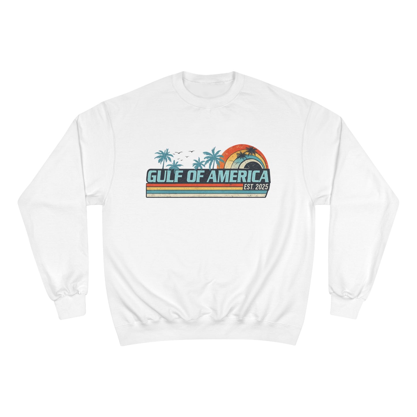 Gulf of America Vintage Champion Crewneck Sweatshirt