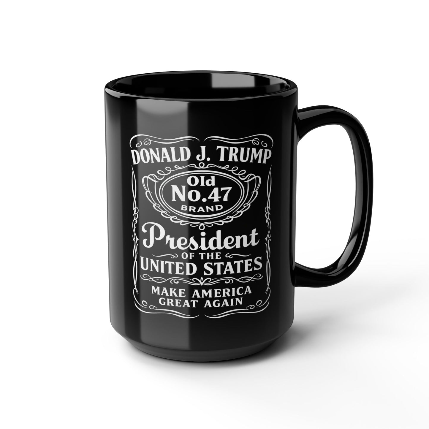 Trump "Old No. 47" President 15oz Coffee Mug
