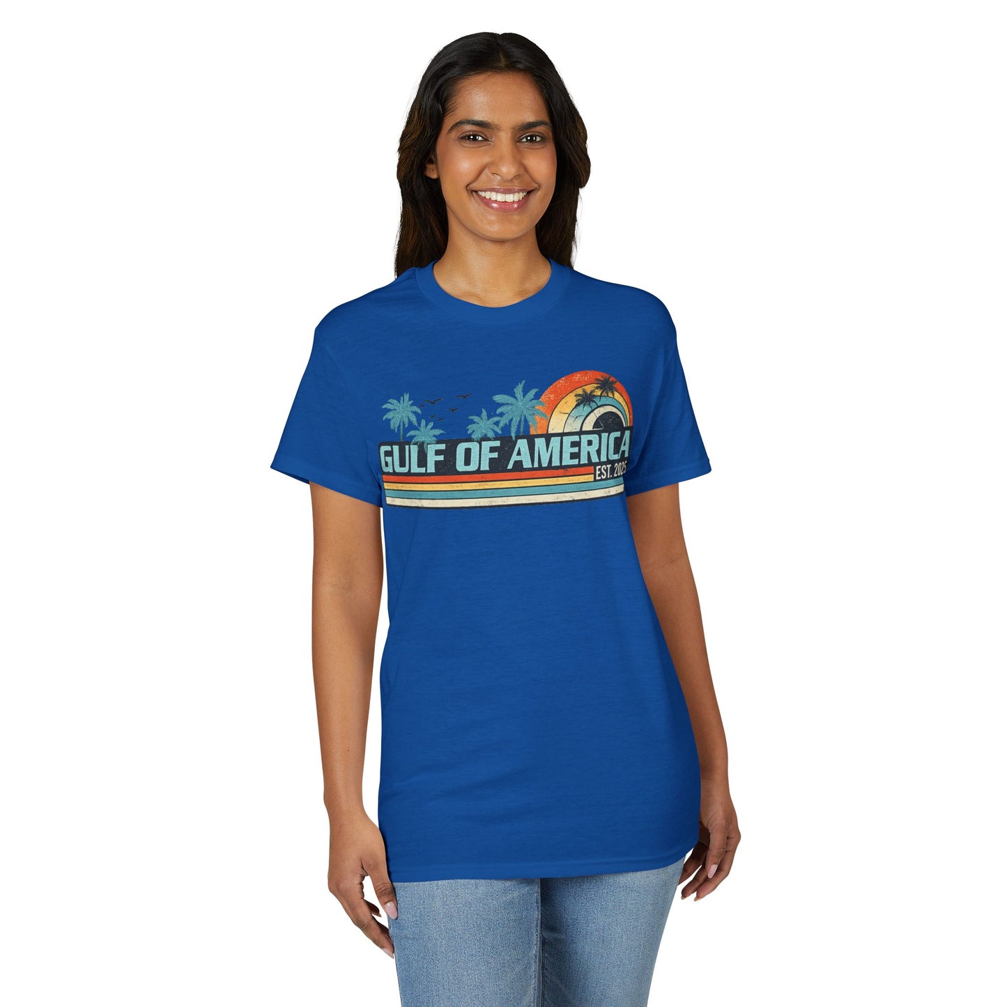 Gulf of America Vintage Gildan Brand T-Shirt