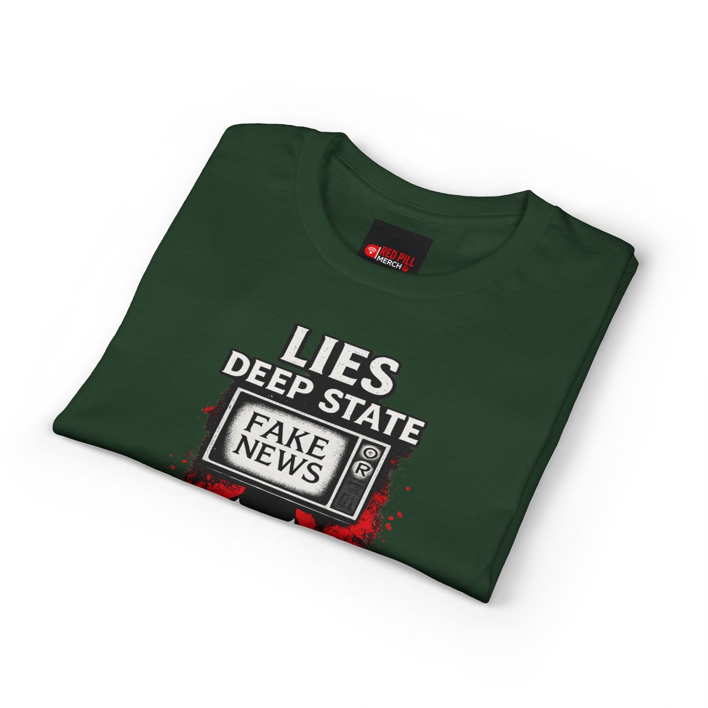 Fake News Political Statement Gildan Brand T-Shirt