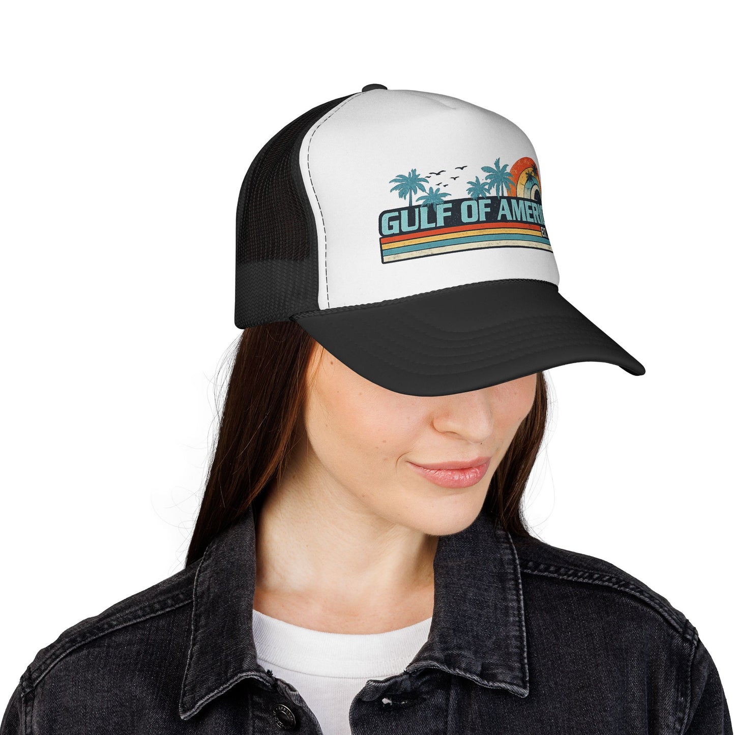 Gulf of America Vintage Trucker Cap