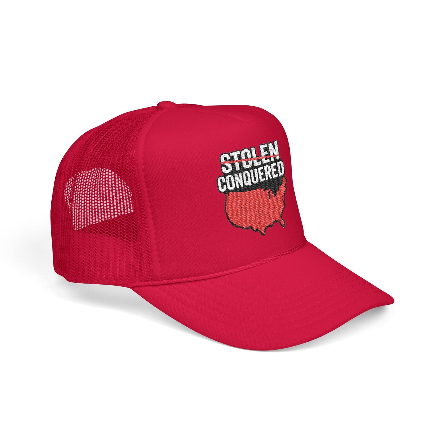 Stolen Conquered USA Embroidered Trucker Hat