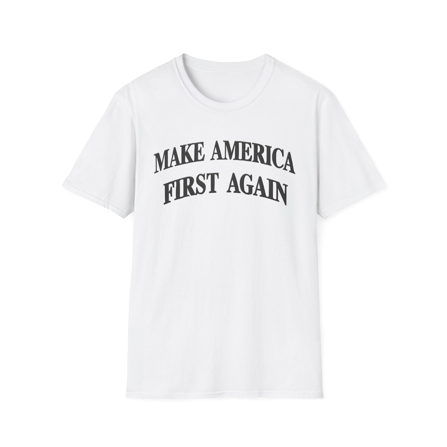 Black Make America First Again T-Shirt