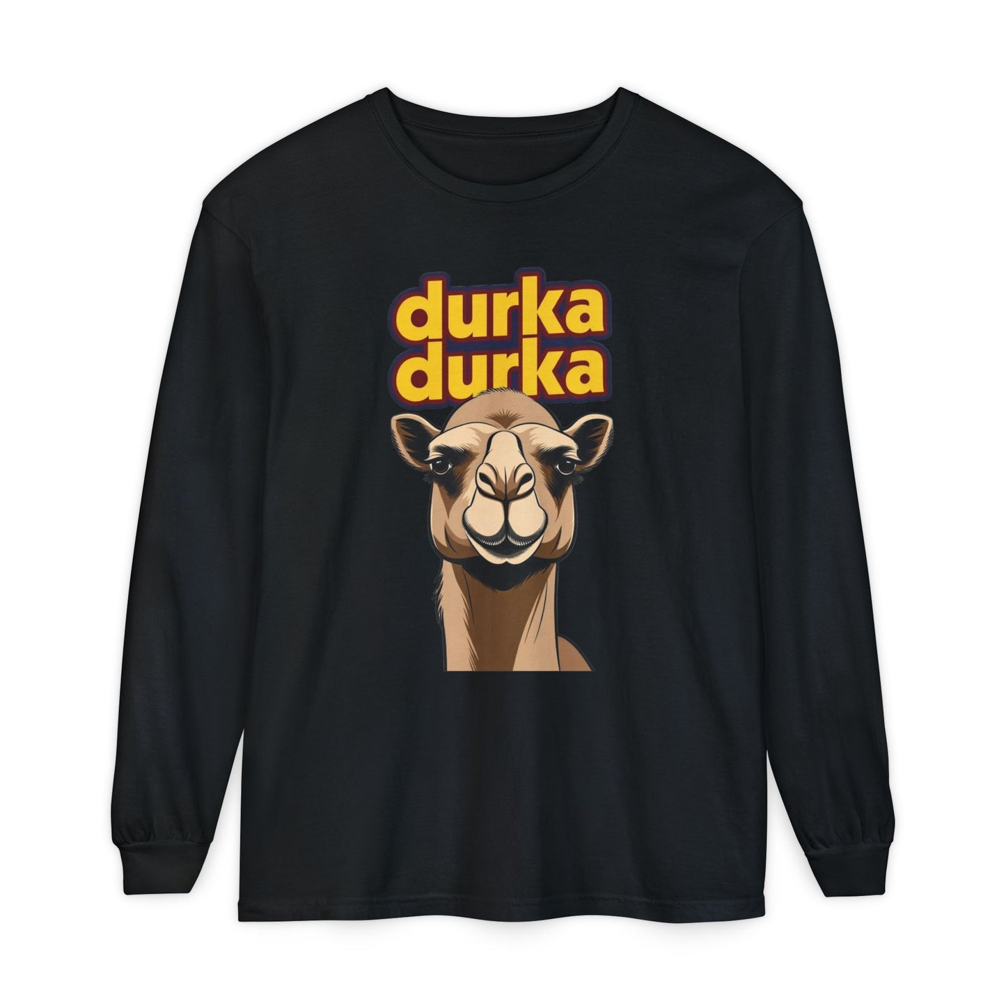 "Durka Durka" Camel Gildan Brand Long Sleeve Tee