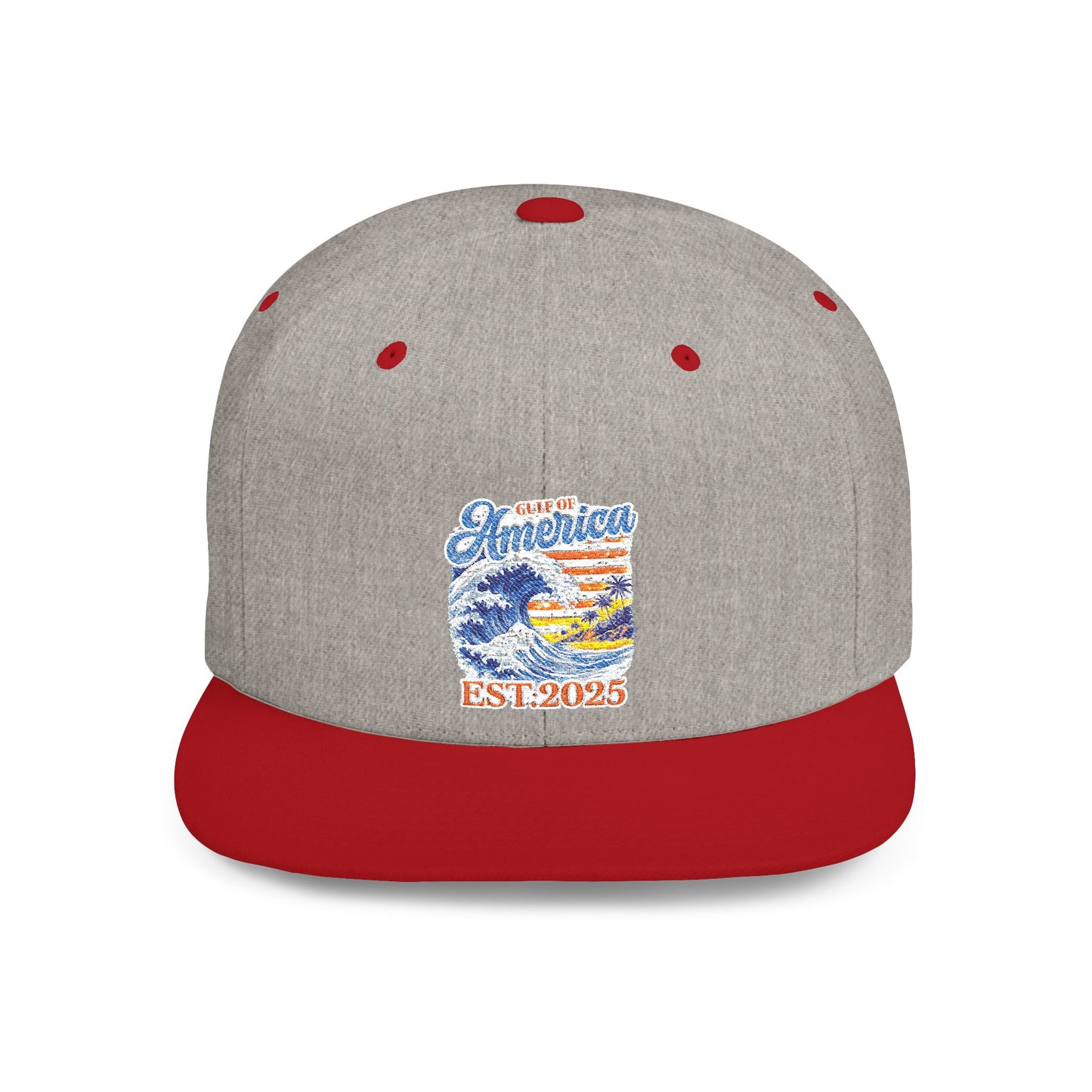 Gulf of America Est. 2025 Waves Snapback Hat