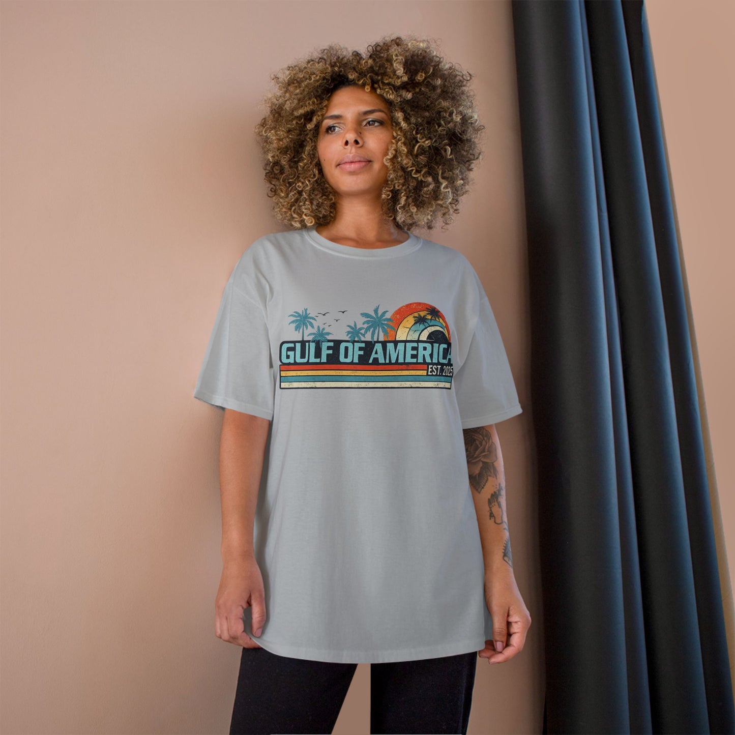 Gulf of America Vintage Champion Brand T-Shirt
