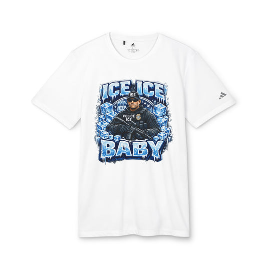 Ice Ice Baby ICE Agent Adidas Brand T-Shirt
