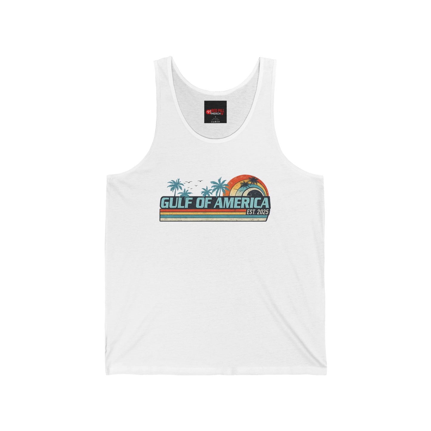 Gulf of America Vintage Gildan Brand Tank Top