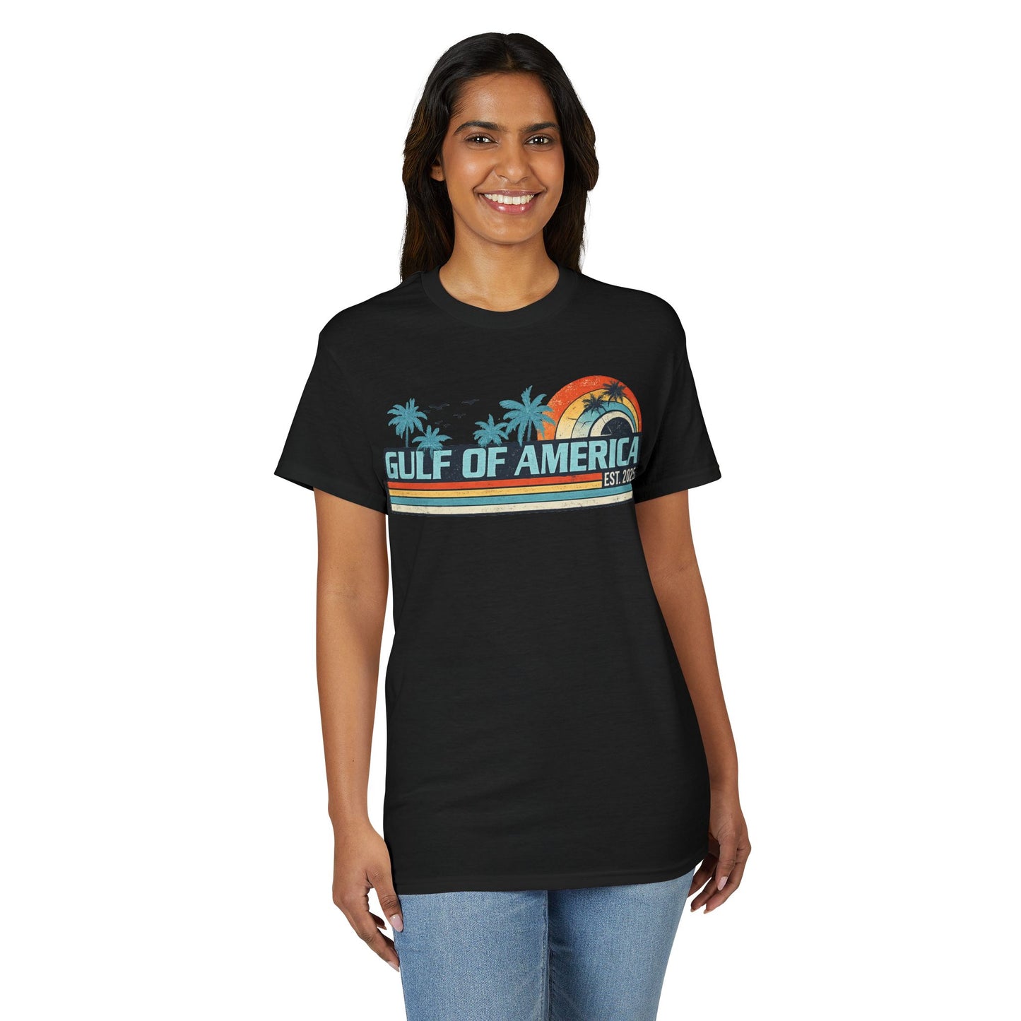 Gulf of America Vintage Gildan Brand T-Shirt