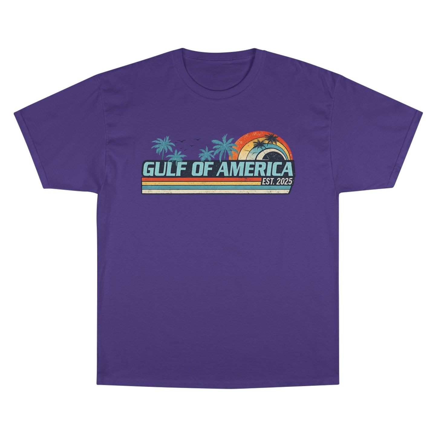 Gulf of America Vintage Champion Brand T-Shirt