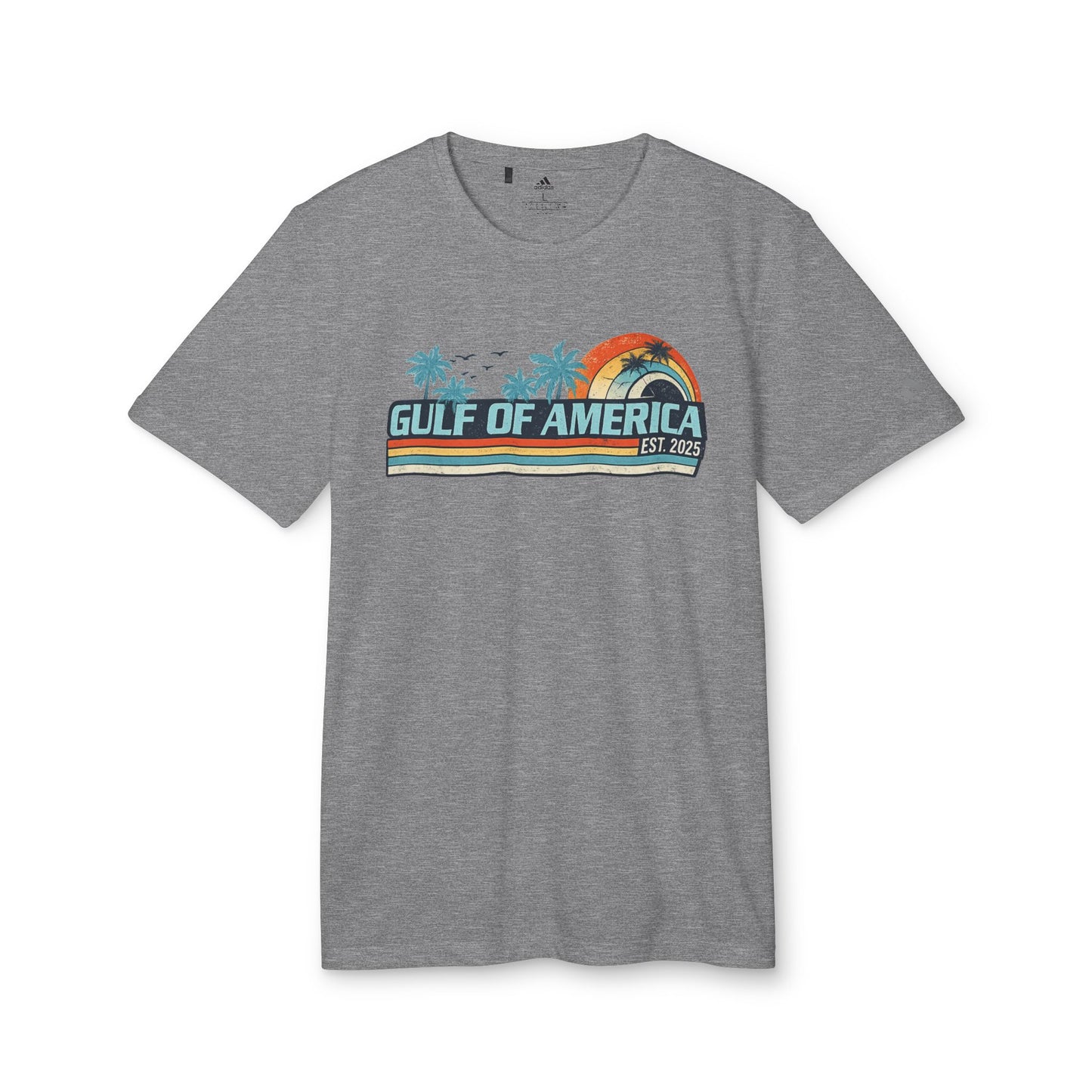 Gulf of America Vintage Adidas Brand T-Shirt