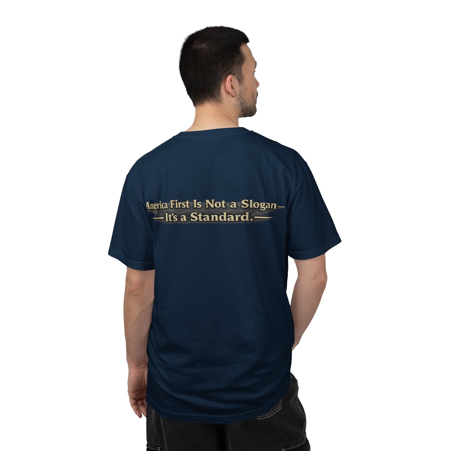 "Make America First Again" Book Merch Comfort Color Brand T-Shirt