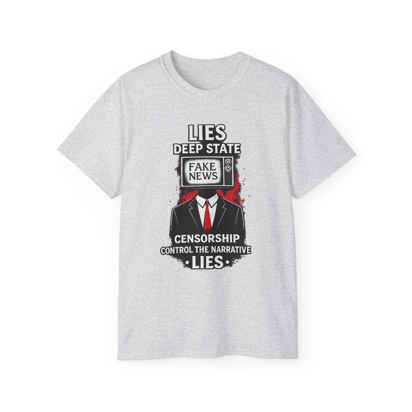 Fake News Political Statement Gildan Brand T-Shirt
