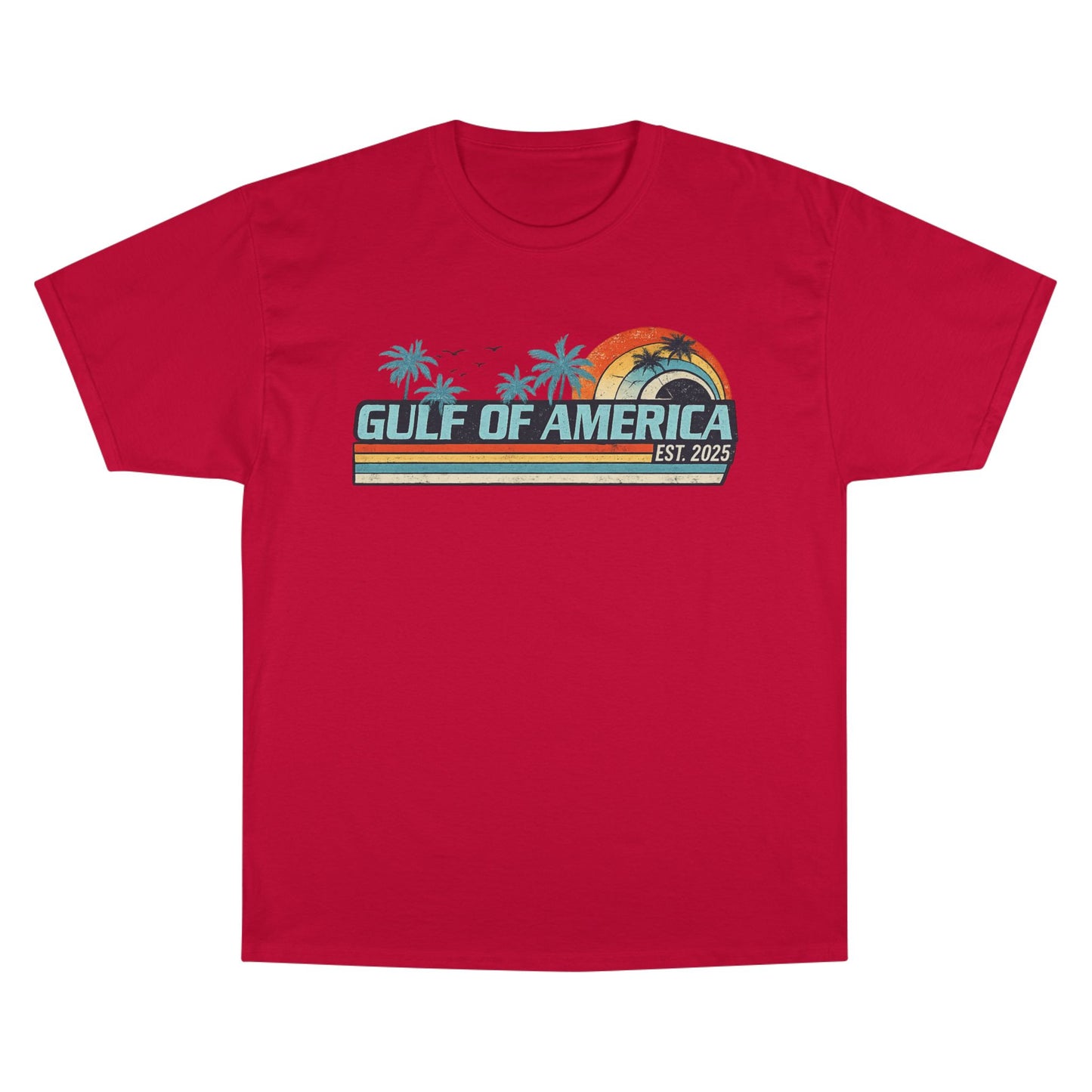 Gulf of America Vintage Champion Brand T-Shirt
