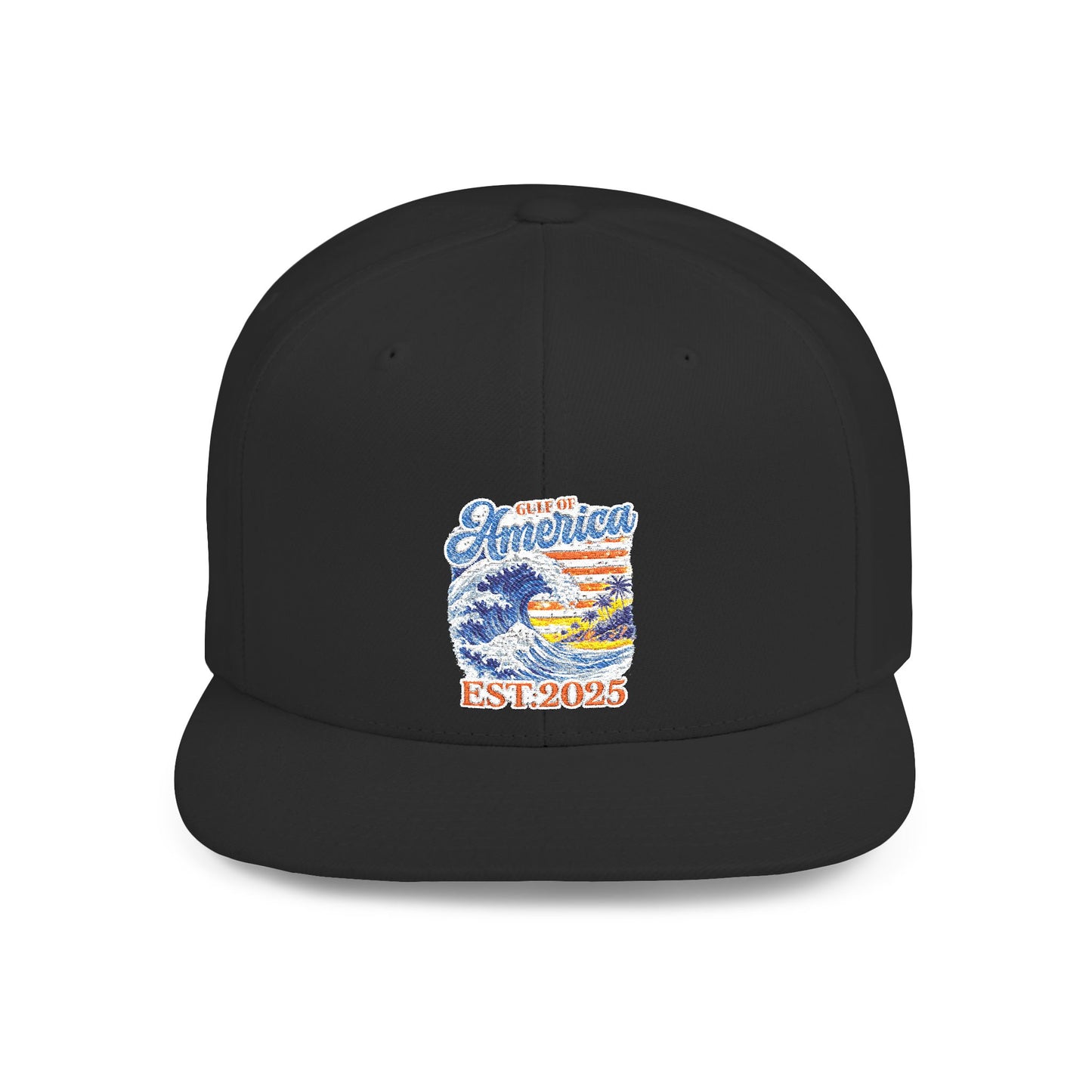 Gulf of America Est. 2025 Waves Snapback Hat