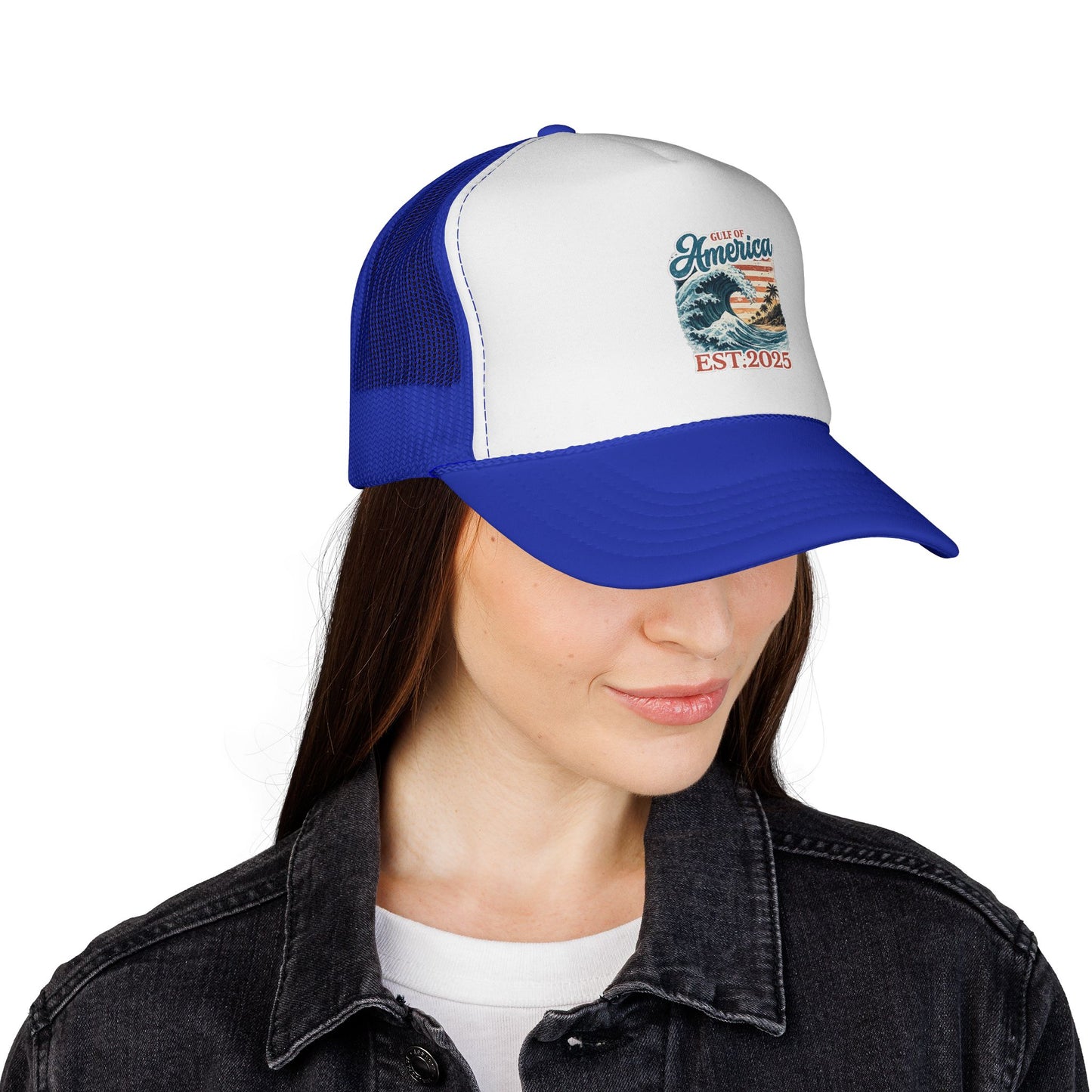 Gulf of America Est. 2025 Waves Trucker Cap