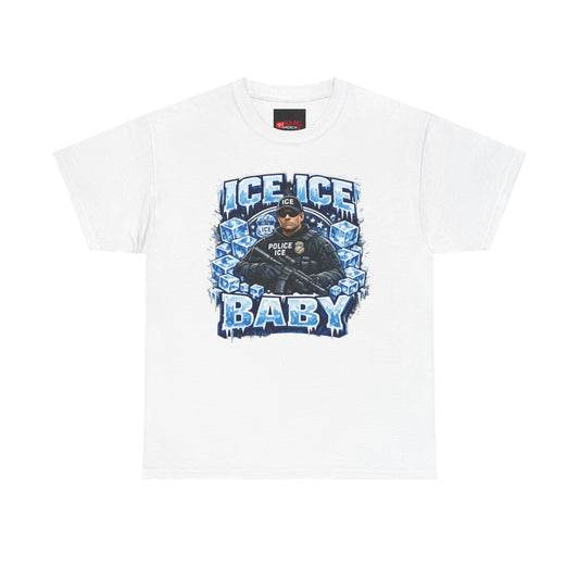 Ice Ice Baby ICE Agent Gildan Brand T-Shirt