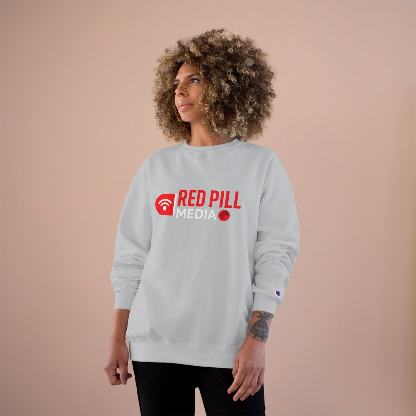 Red Pill Media Champion Brand Sweatshirt