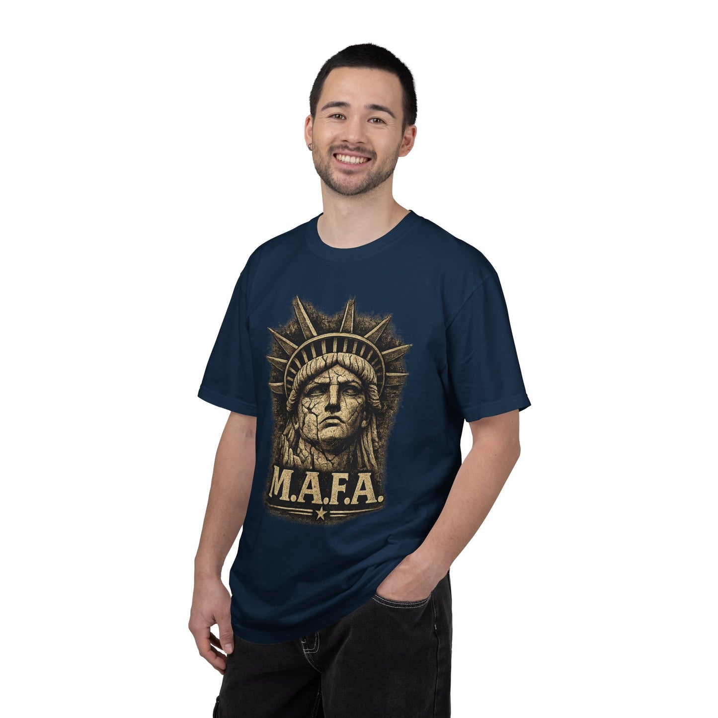 M.A.F.A. Statue Of Liberty  "Sovereignty Security Prosperity " Comfort Color Brand T-Shirt