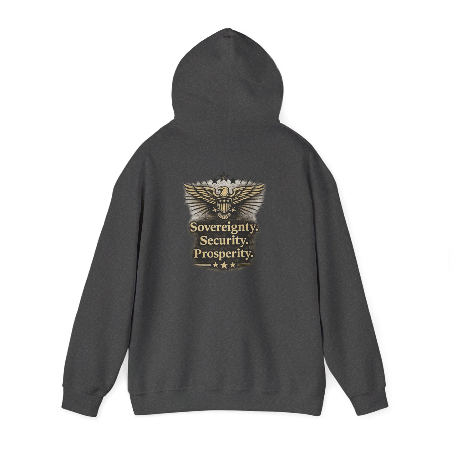 M.A.F.A. "Statue Of Liberty" "Sovereignty Security Prosperity " Comfort Color Brand Hoodie