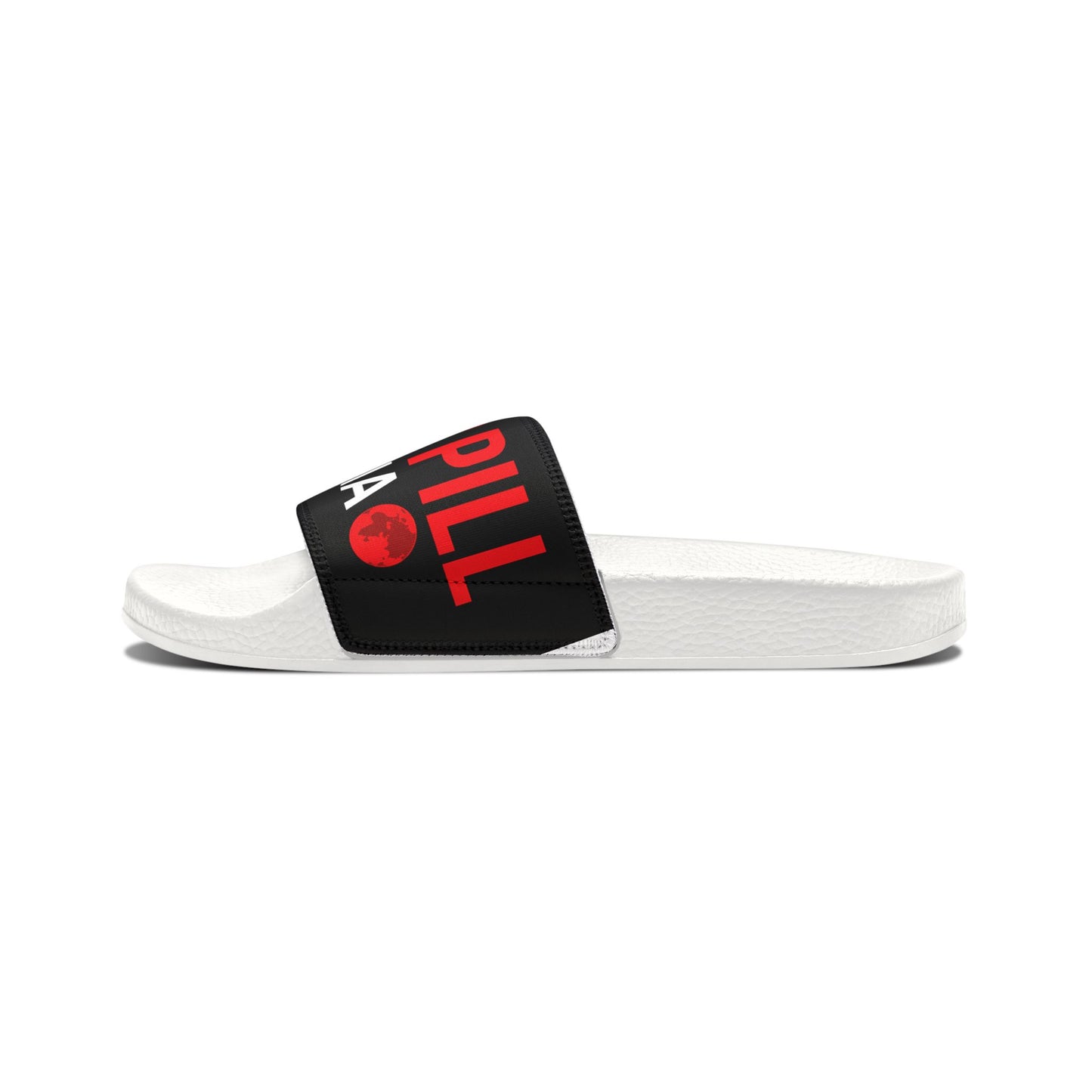 Red Pill Media Men's Removable-Strap Slide Sandals